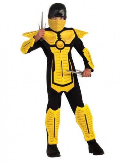 Yellow Ninja Child Costume