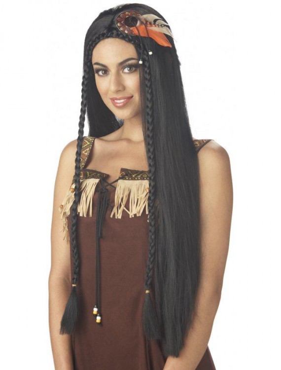 Sexy Indian Princess Adult Wig