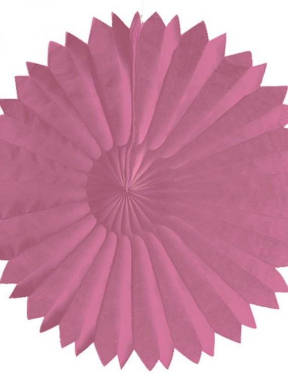 Candy Pink 22 Paper Tissue Fan