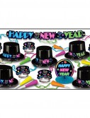 New Year's Eve Neon Party Kit for 10