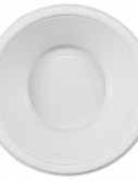 Bright White (White) Plastic Bowls (20 count)