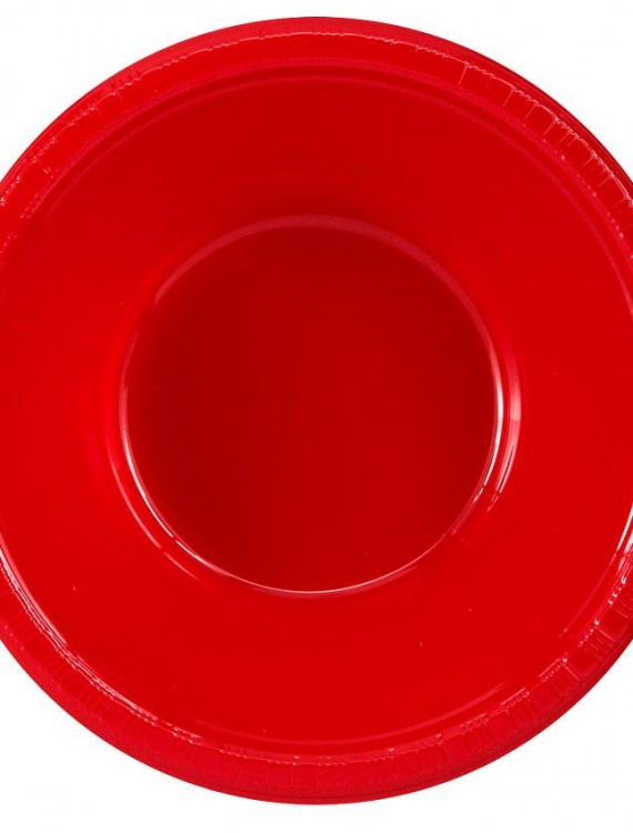 Classic Red (Red) Plastic Bowls (20 count)