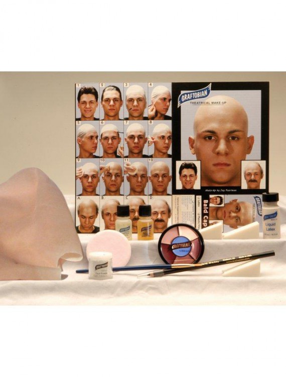 Professional Bald Cap Complete Kit