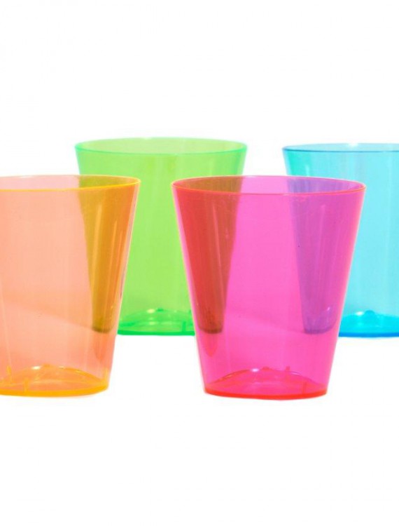 Neon Shot Glasses Assorted (60 count)