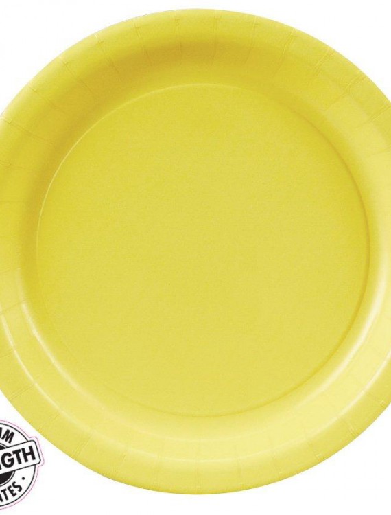 Mimosa (Light Yellow) Dessert Plates (24 count)