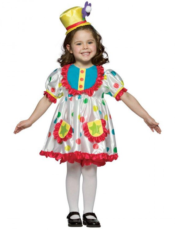 Clown Girl Child Costume