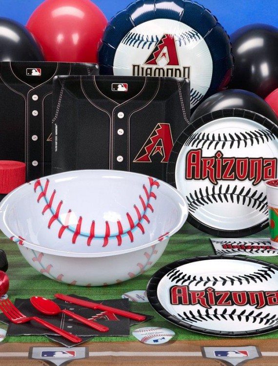 Arizona Diamondbacks Baseball Deluxe Party Kit
