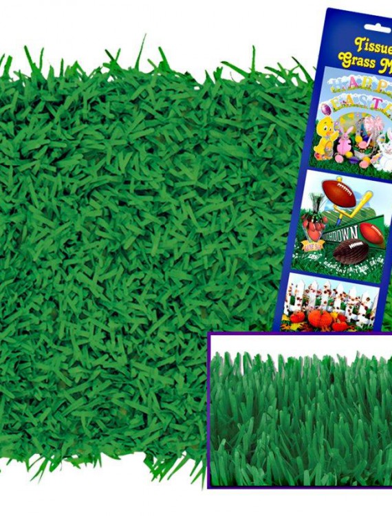 Green Grass Tissue Mats (2 count)