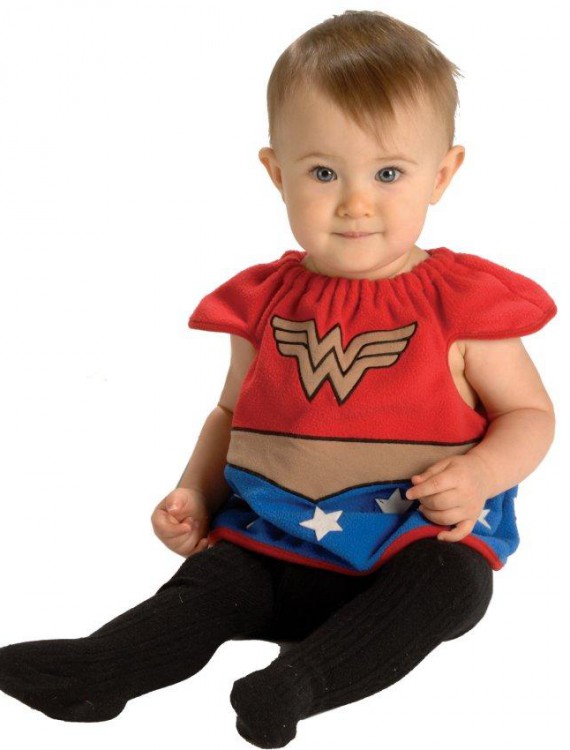 Wonder Woman Bib Newborn Costume