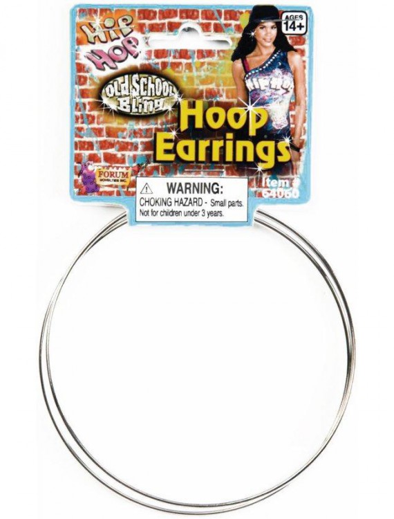 Hip Hop Jumbo Hoop Earrings