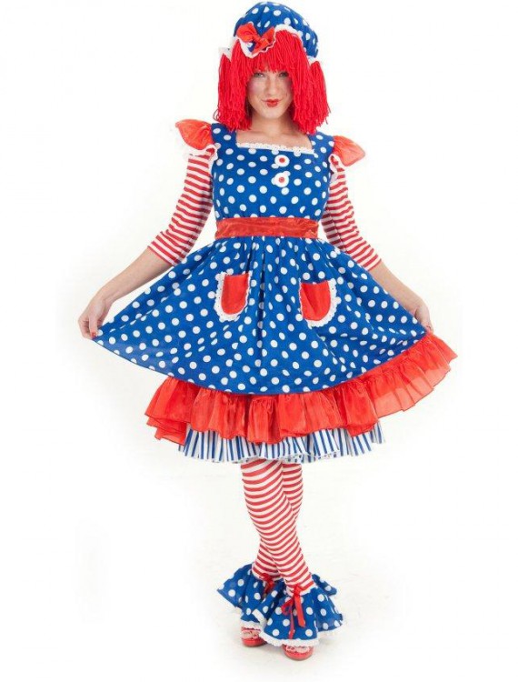 Raggedy Ann Deluxe Adult Plus Costume