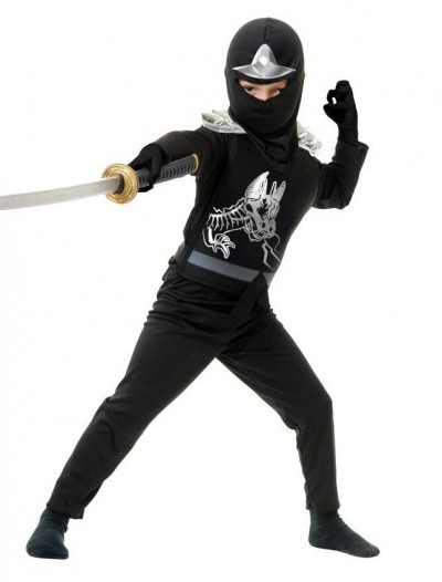 Black Ninja Avengers Series II Toddler Costume