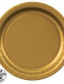 Glittering Gold (Gold) Dessert Plates (24 count)