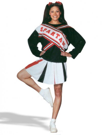 SNL Spartan Cheerleader Female Adult Costume