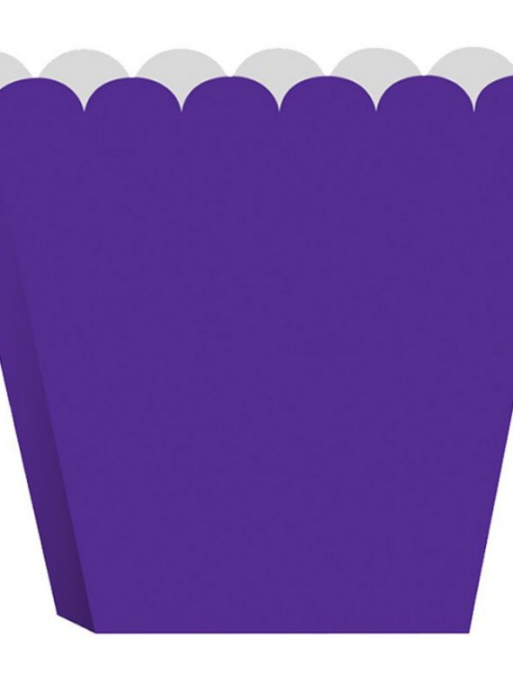 Purple EmptyTreat Boxes (8)