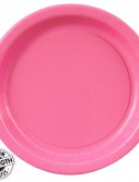 Candy Pink (Hot Pink) Dessert Plates (24 count)