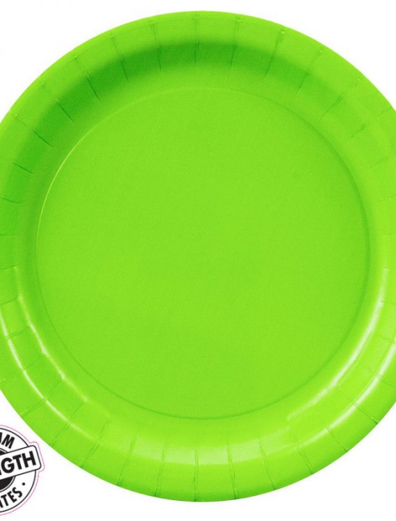 Fresh Lime (Lime Green) Dessert Plates (24 count)