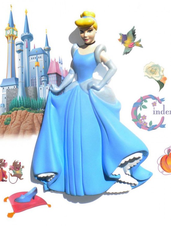 Wallables Disney Cinderella 3D Wall Decor