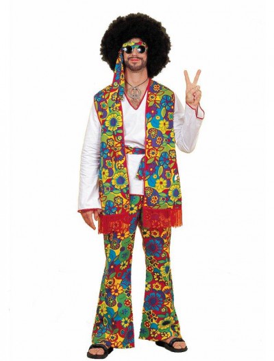 Hippie Man Adult Plus Costume