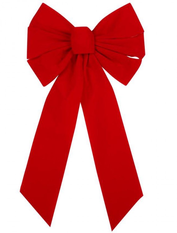 27 Large Red Christmas Bow