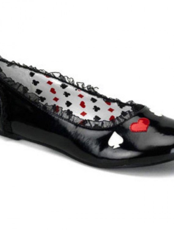 Alice (Black) Patent Flat Adult Shoes