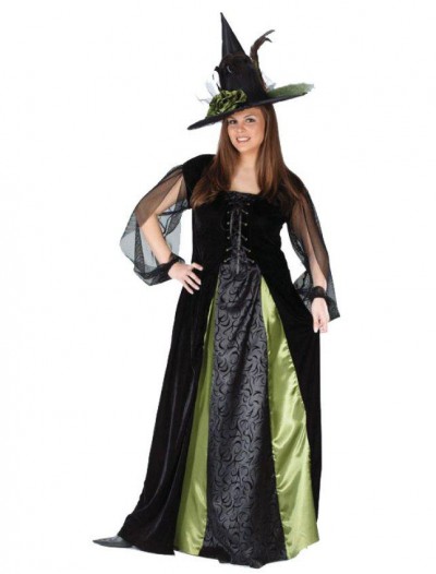 Goth Maiden Witch Adult Plus Costume