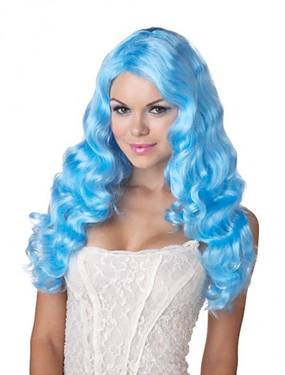 Sweet Tart (Blue) Adult Wig
