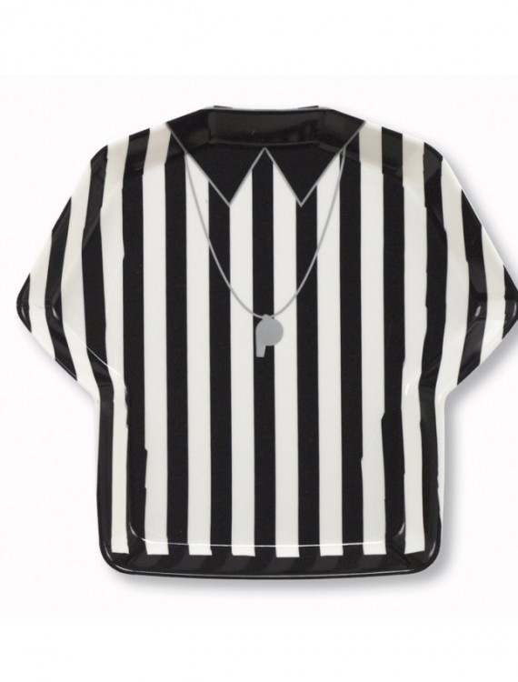 Referee Shirt Shaped Plastic Tray