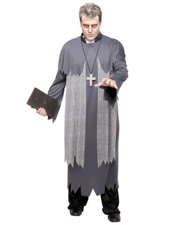 Father Phantom Priest Adult Plus Costume