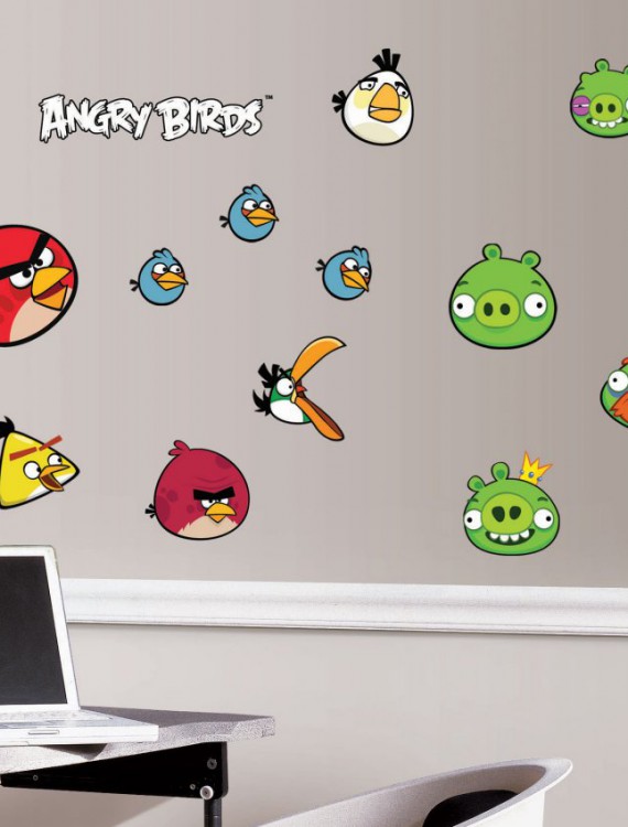 Angry Birds Removable Wall Decorations