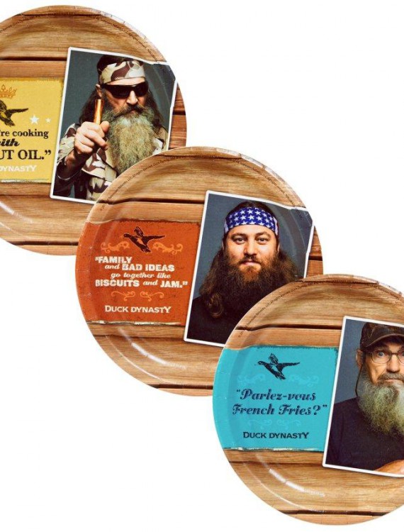 Duck Dynasty Dinner Plates (8 count)
