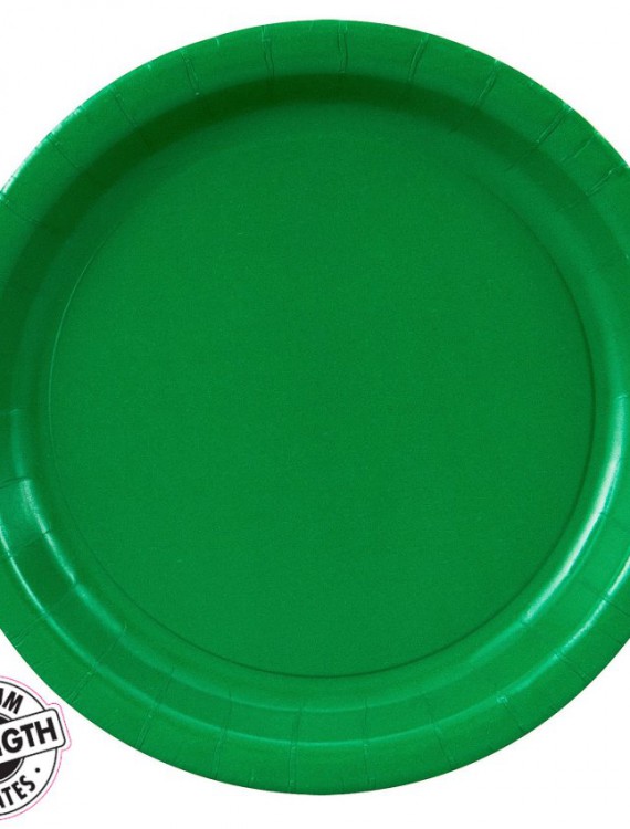 Emerald Green (Green) Dinner Plates (24 count)