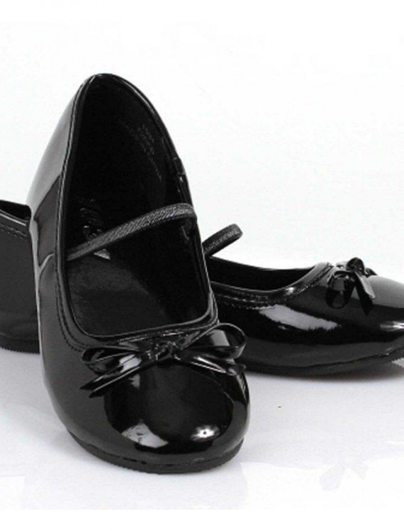 Ballet Flat (Black) Child Shoes