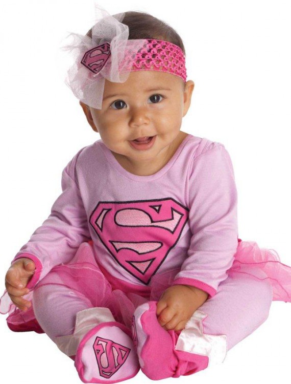 Supergirl Onesie Infant Costume