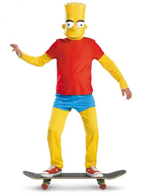 The Simpsons Bart Simpson Deluxe Child Costume