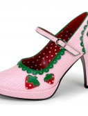 Strawberry High-Heel Adult Shoes