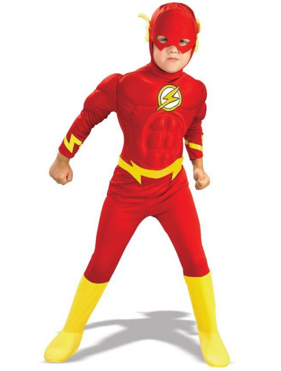 DC Comics The Flash Muscle Chest Deluxe Toddler/Child Costume