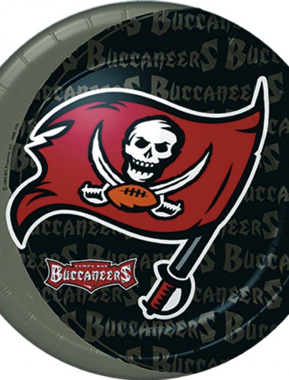 Tampa Bay Buccaneers Dinner Plates (8 count)