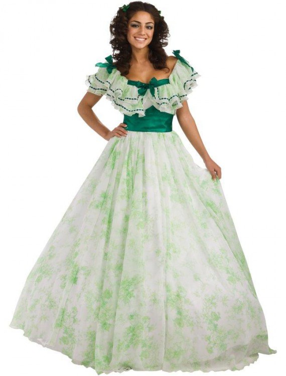 Gone With The Wind - Scarlett Picnic Dress Adult Costume