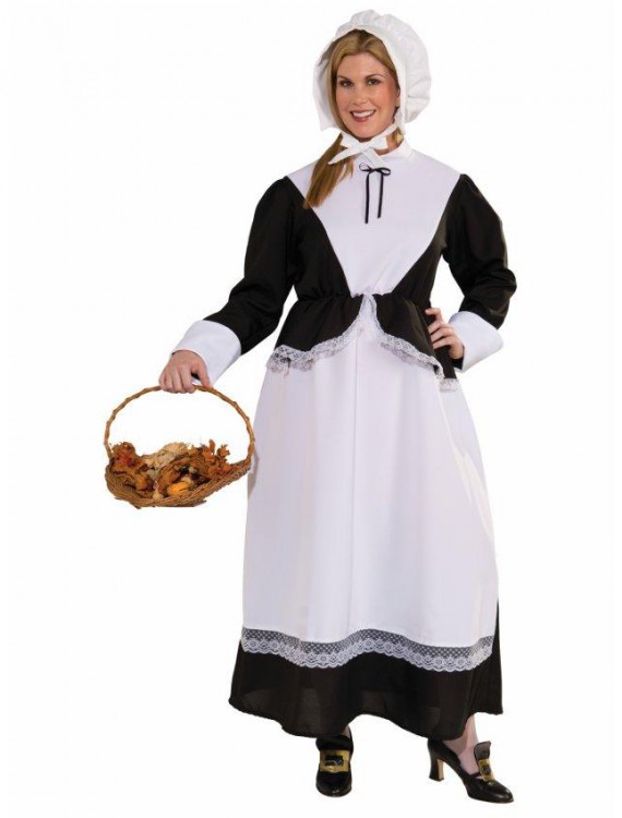 Pilgrim Woman Adult Plus Costume
