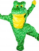 Deluxe Plush Frog Mascot Adult Costume