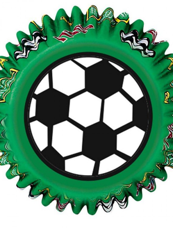 Soccer - Baking Cups (50 count)