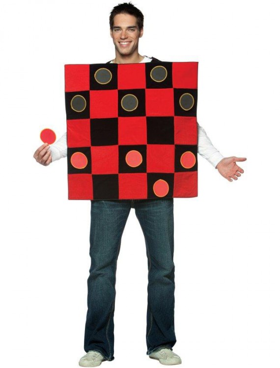 King Me Checker Board Adult Costume