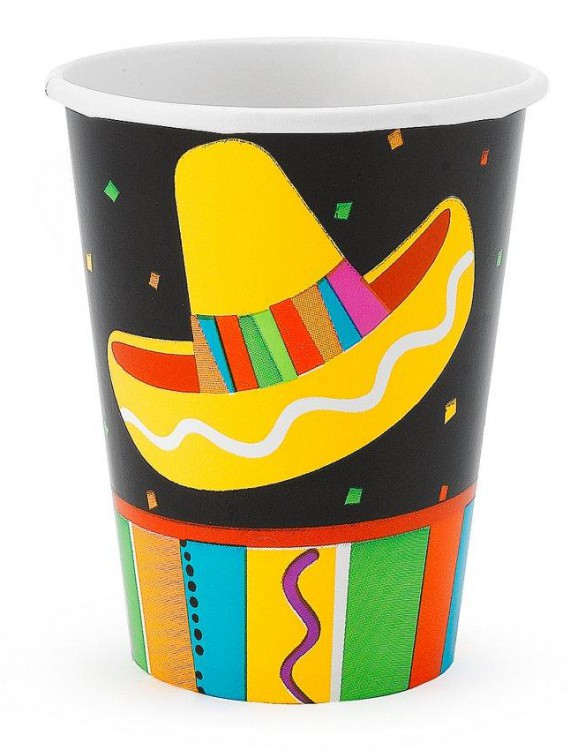 Fiesta Fun 9 oz. Paper Cups (8 count)