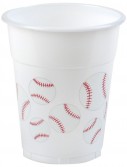 Baseball Fan - 14 oz. Plastic Cups (8 count)