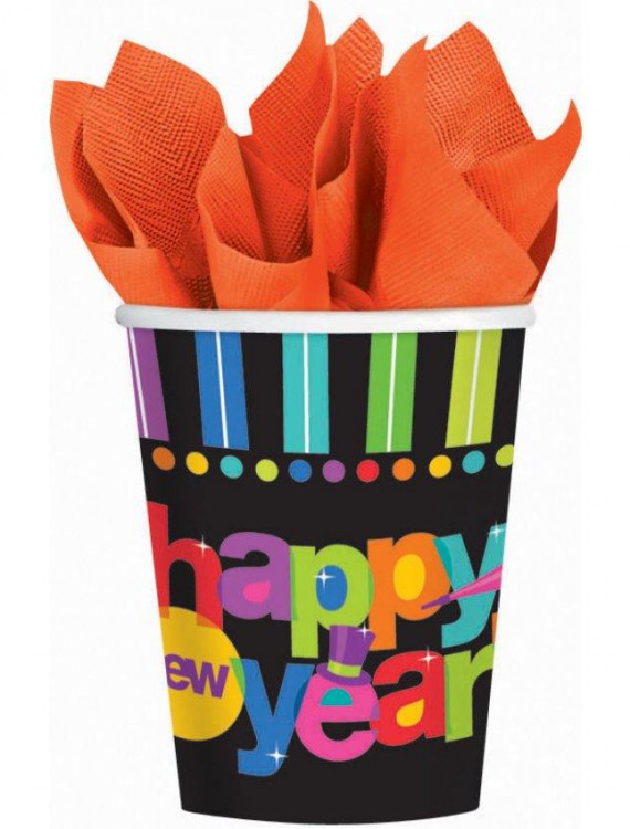 Bright New Year - 9 oz. Paper Cups (50 count)