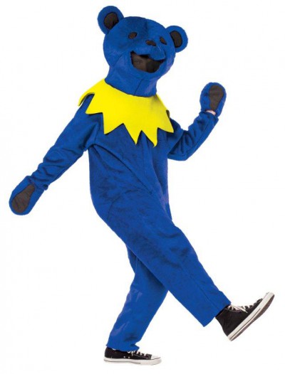 Grateful Dead Blue Dancing Bear Deluxe Adult Costume