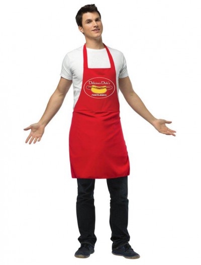 Apron Hot Dog Vendor Adult Costume
