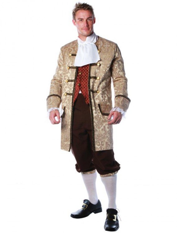 Colonial Man Adult Plus Costume