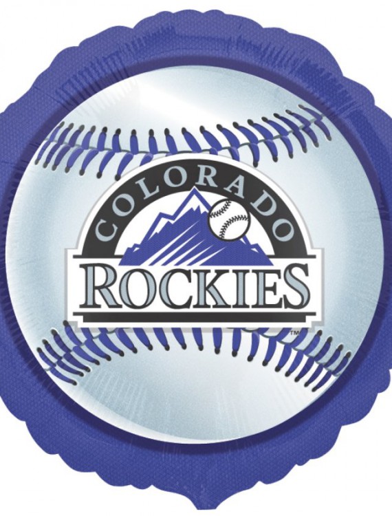 Colorado Rockies Baseball - 18 Foil Balloon